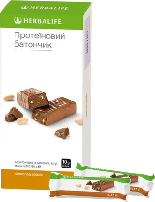 Протеїновий батончик «Шоколад-арахіс»