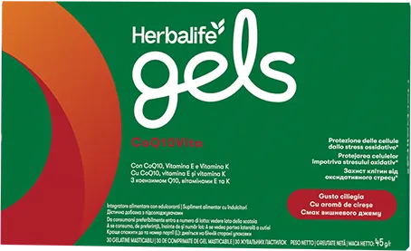 Herbalife Gels CoQ10Vita «Вишневий джем» — офіційне фото упаковки